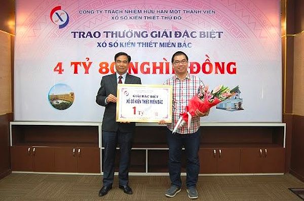 Giải thưởng xổ số miền Bắc cực hấp dẫn.