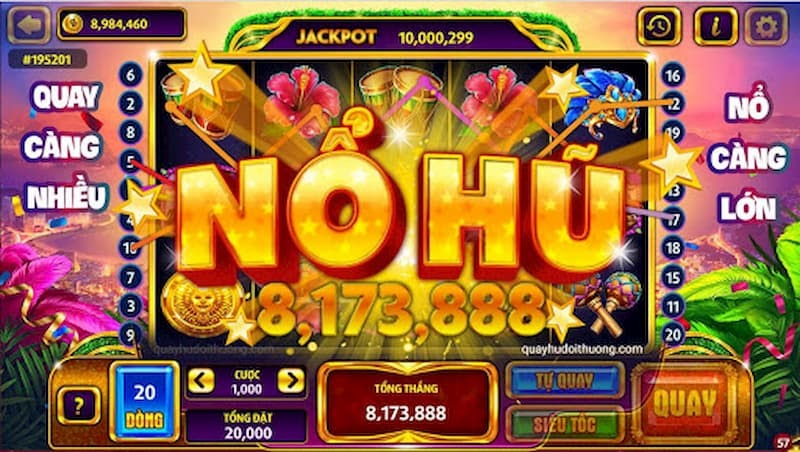 Nổ Hũ 999 Slot: Bí Kíp Trúng Lớn, Cơ Hội Vàng Trong Tầm Tay image-1732765396688